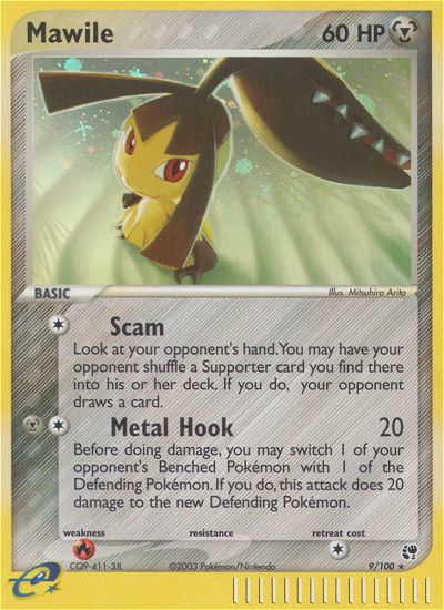 Mawile (9/100) [EX: Sandstorm] | Play N Trade Winnipeg