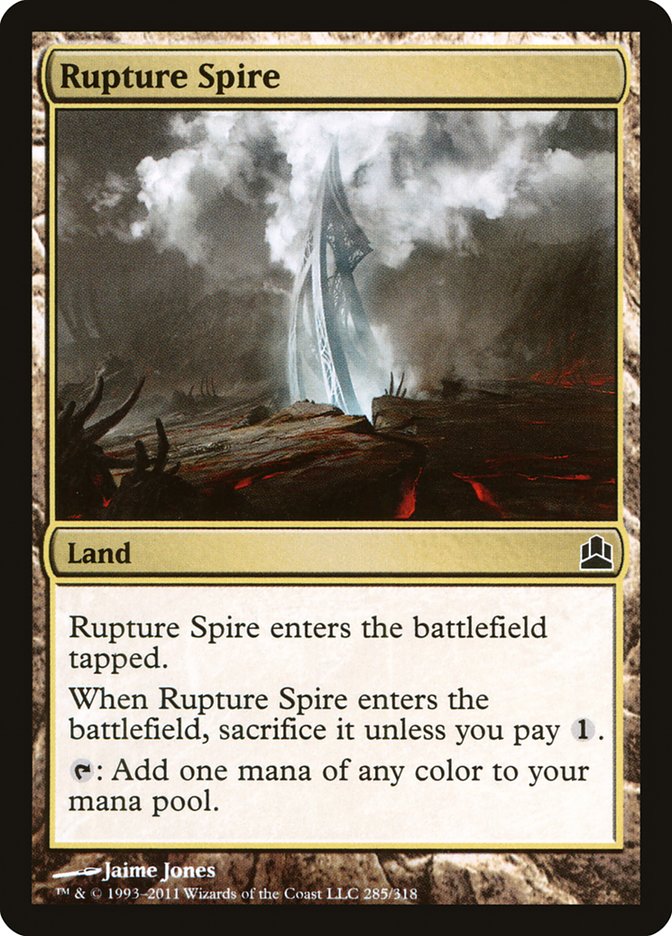 Rupture Spire [Commander 2011] | Play N Trade Winnipeg