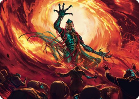 Gix, Yawgmoth Praetor Art Card [The Brothers' War Art Series] | Play N Trade Winnipeg