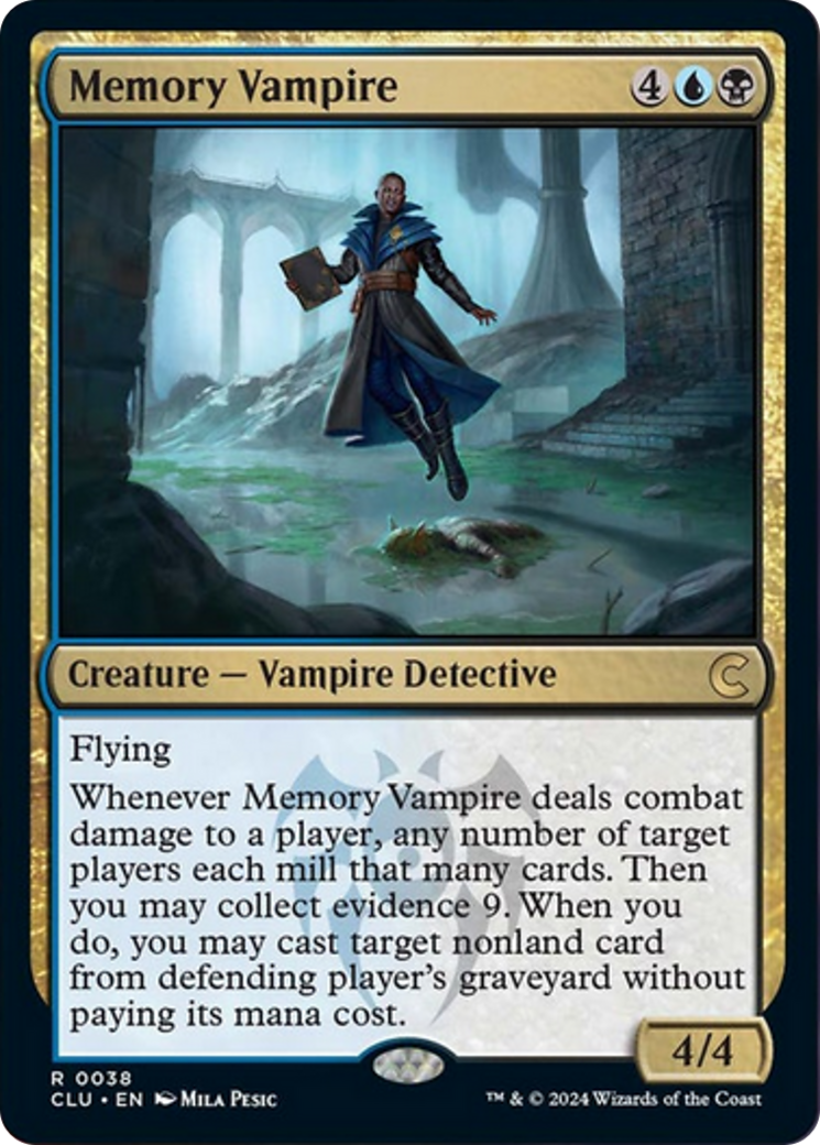 Memory Vampire [Ravnica: Clue Edition] | Play N Trade Winnipeg