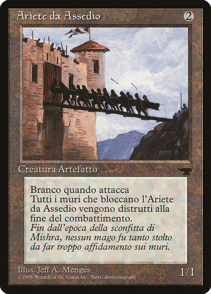 Battering Ram (Italian) - "Ariete da Assedio" [Rinascimento] | Play N Trade Winnipeg