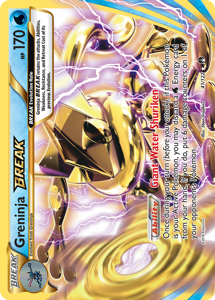 Greninja BREAK (41/122) [XY: BREAKpoint] | Play N Trade Winnipeg