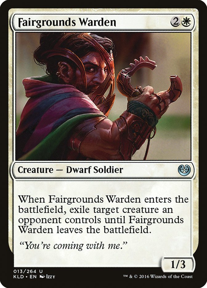 Fairgrounds Warden [Kaladesh] | Play N Trade Winnipeg