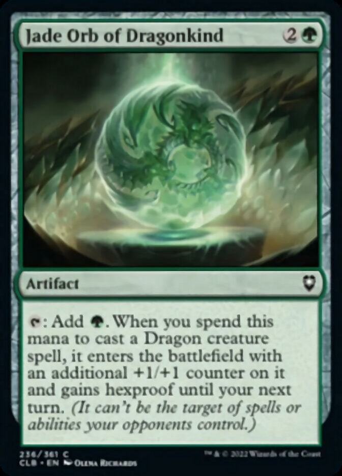 Jade Orb of Dragonkind [Commander Legends: Battle for Baldur's Gate] | Play N Trade Winnipeg