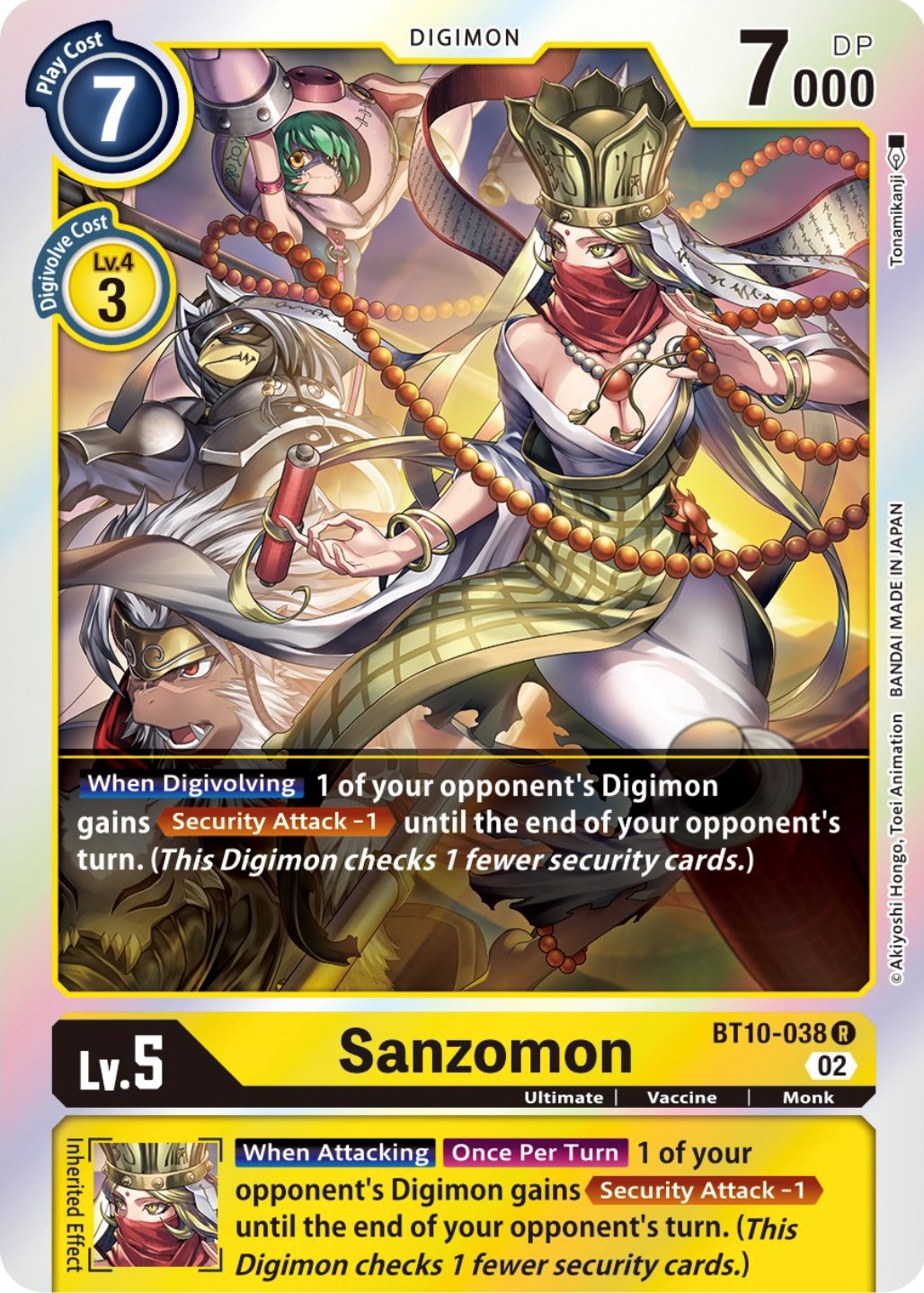 Sanzomon [BT10-038] [Xros Encounter] | Play N Trade Winnipeg