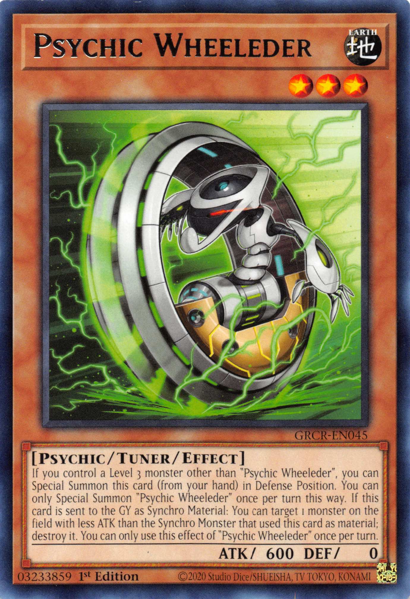 Psychic Wheeleder [GRCR-EN045] Rare | Play N Trade Winnipeg