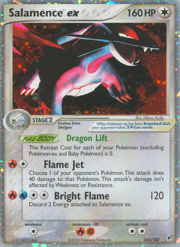 Salamence ex (103/107) [EX: Deoxys] | Play N Trade Winnipeg