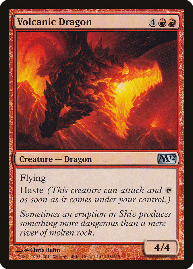 Volcanic Dragon [Magic 2012] | Play N Trade Winnipeg