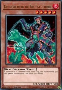 Brotherhood of the Fire Fist - Coyote [MAGO-EN072] Rare | Play N Trade Winnipeg