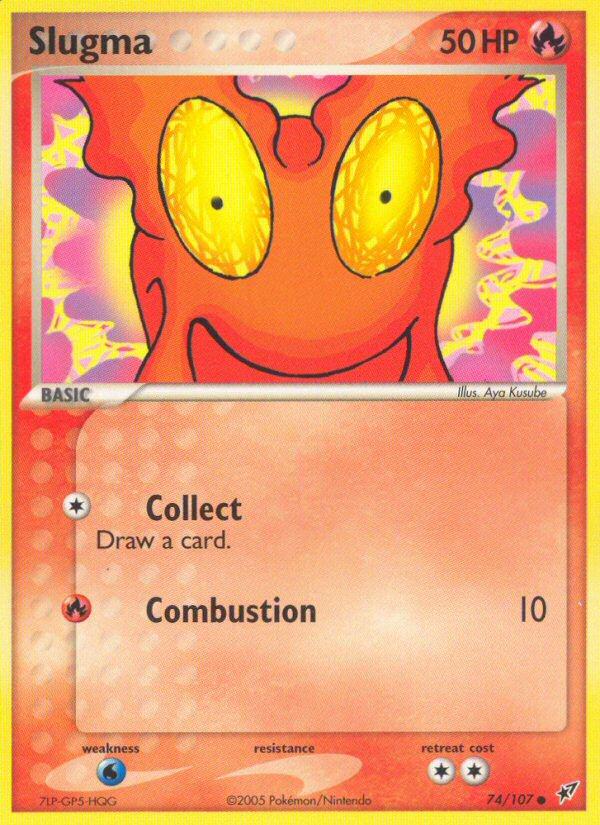 Slugma (74/107) [EX: Deoxys] | Play N Trade Winnipeg