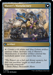 Master's Guide-Mural // Master's Manufactory [The Lost Caverns of Ixalan] | Play N Trade Winnipeg
