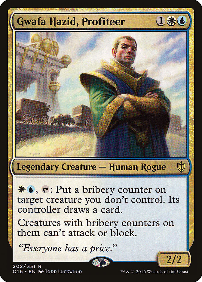 Gwafa Hazid, Profiteer [Commander 2016] | Play N Trade Winnipeg