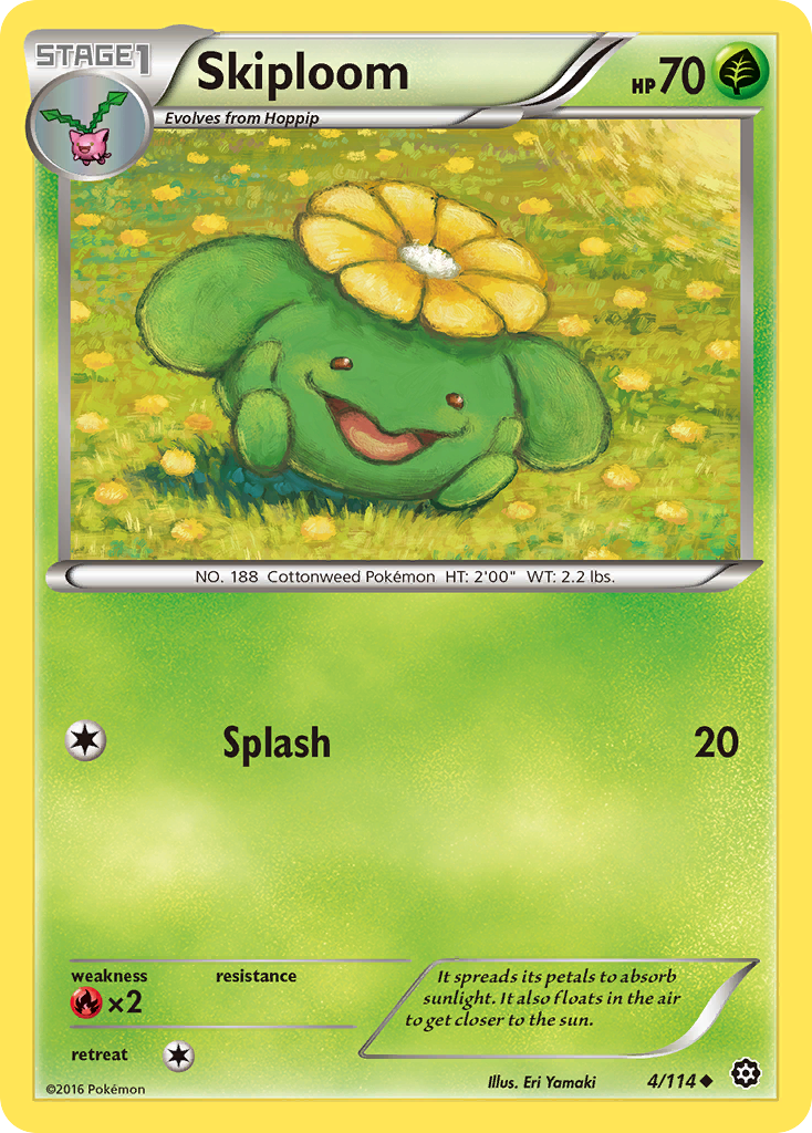 Skiploom (4/114) [XY: Steam Siege] | Play N Trade Winnipeg