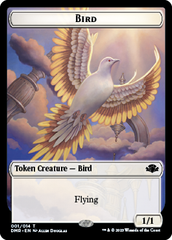 Elephant // Bird Double-Sided Token [Dominaria Remastered Tokens] | Play N Trade Winnipeg