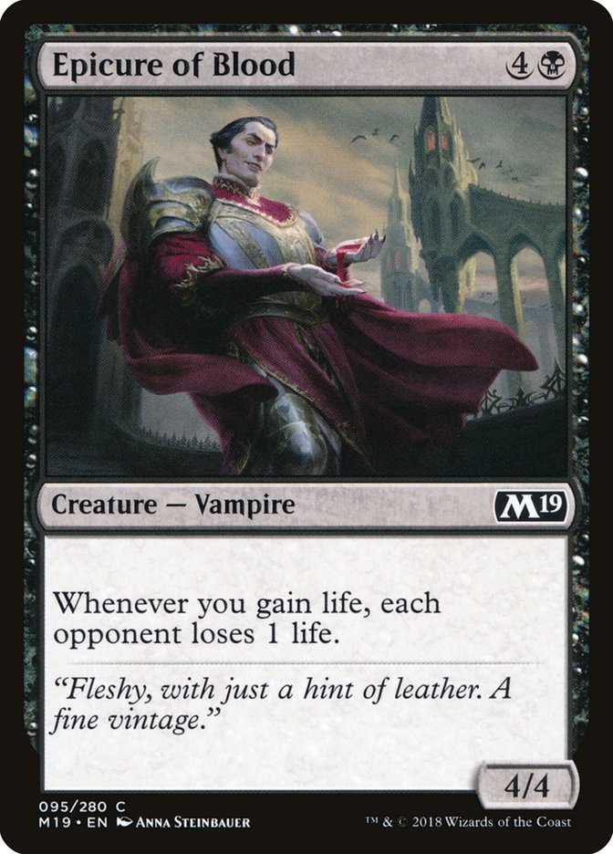 Epicure of Blood [Core Set 2019] | Play N Trade Winnipeg