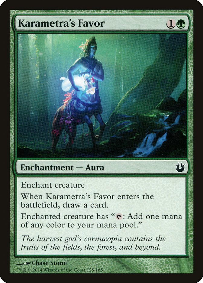 Karametra's Favor [Born of the Gods] | Play N Trade Winnipeg