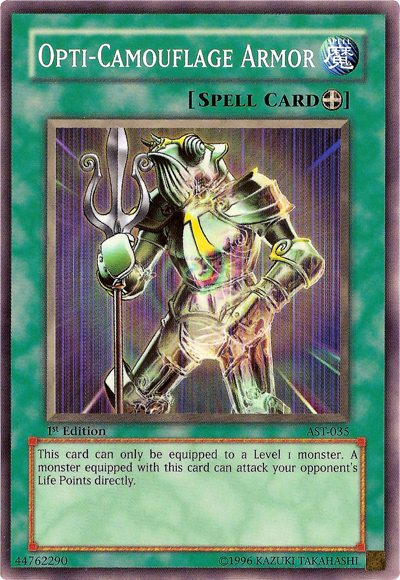Opti-Camouflage Armor [AST-035] Common | Play N Trade Winnipeg