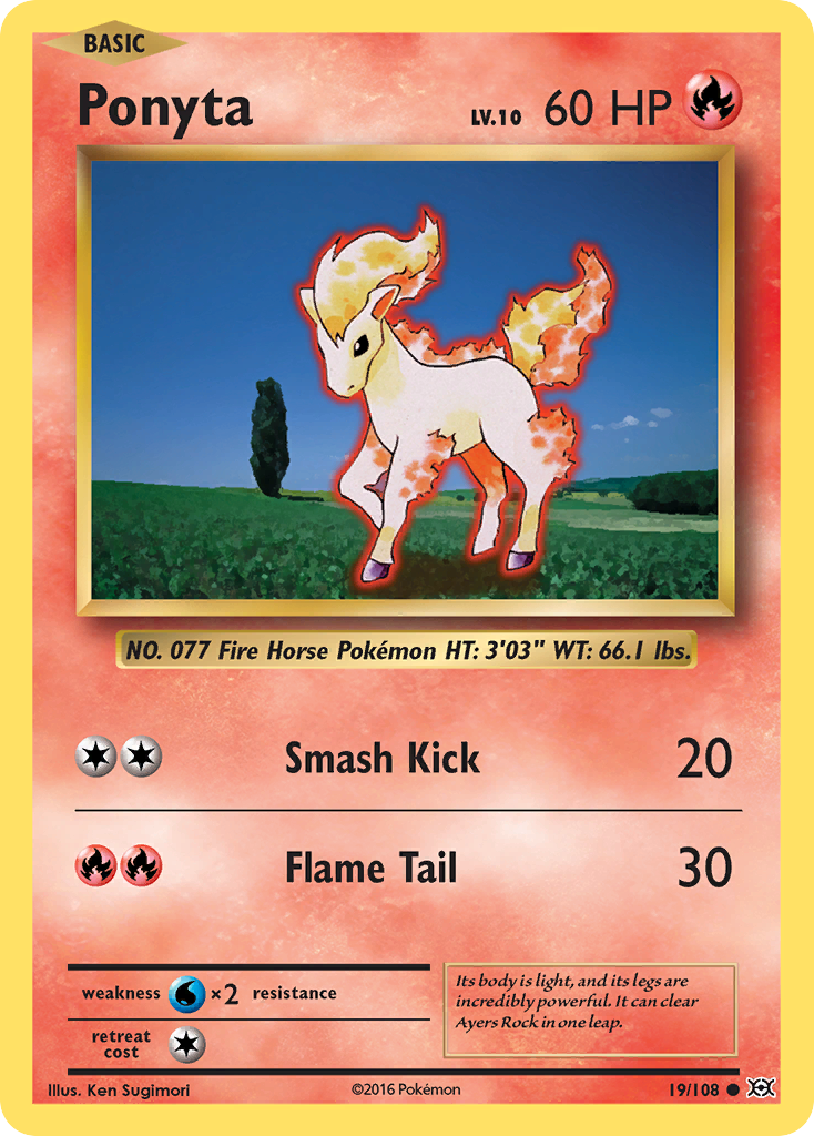 Ponyta (19/108) [XY: Evolutions] | Play N Trade Winnipeg