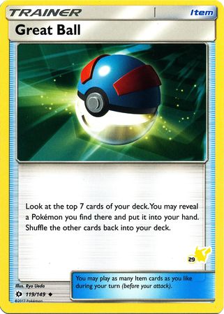 Great Ball (119/149) (Pikachu Stamp #29) [Battle Academy 2020] | Play N Trade Winnipeg