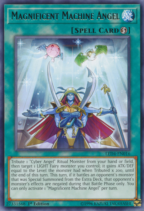 Magnificent Machine Angel [LED4-EN016] Rare | Play N Trade Winnipeg