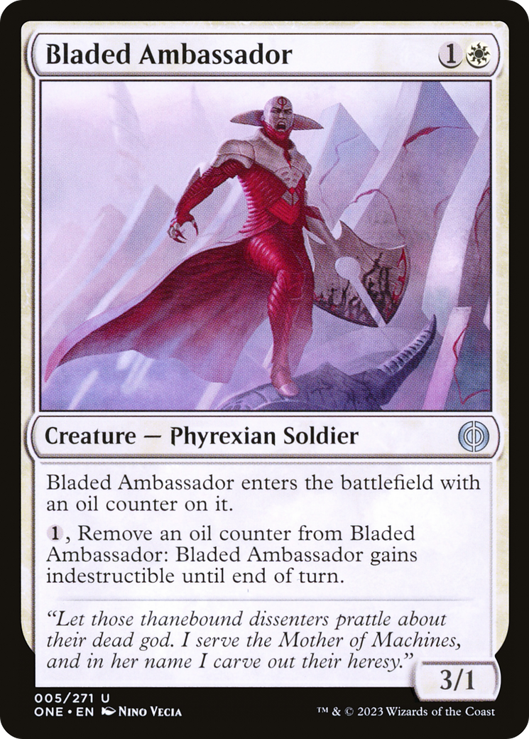 Bladed Ambassador [Phyrexia: All Will Be One] | Play N Trade Winnipeg