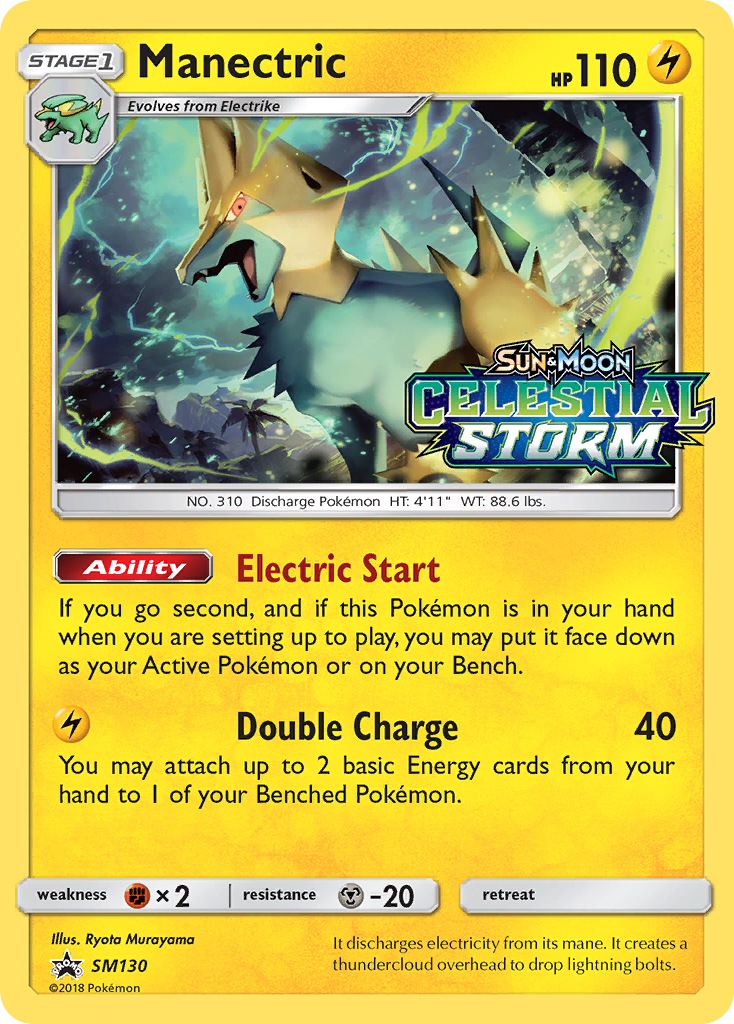 Manectric (SM130) [Sun & Moon: Black Star Promos] | Play N Trade Winnipeg