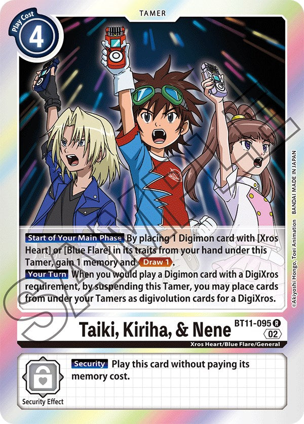 Taiki, Kiriha, & Nene [BT11-095] [Dimensional Phase] | Play N Trade Winnipeg