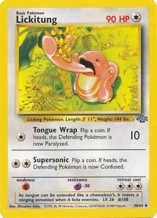 Lickitung (38/64) [Jungle Unlimited] | Play N Trade Winnipeg