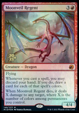 Moonveil Regent [Innistrad: Midnight Hunt Prerelease Promos] | Play N Trade Winnipeg