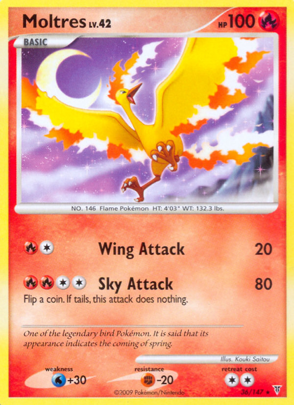 Moltres (36/147) [Platinum: Supreme Victors] | Play N Trade Winnipeg