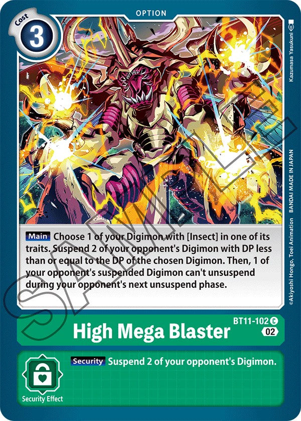 High Mega Blaster [BT11-102] [Dimensional Phase] | Play N Trade Winnipeg