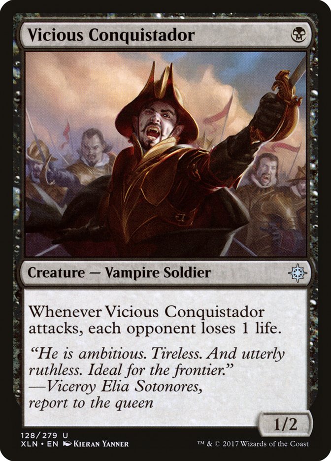 Vicious Conquistador [Ixalan] | Play N Trade Winnipeg