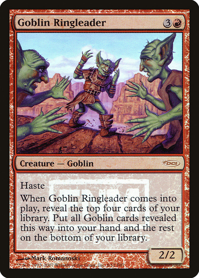 Goblin Ringleader [Friday Night Magic 2007] | Play N Trade Winnipeg