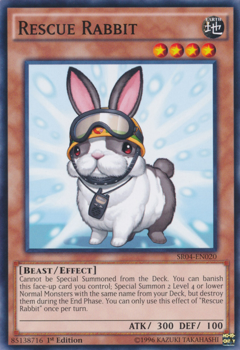 Rescue Rabbit [SR04-EN020] Common | Play N Trade Winnipeg