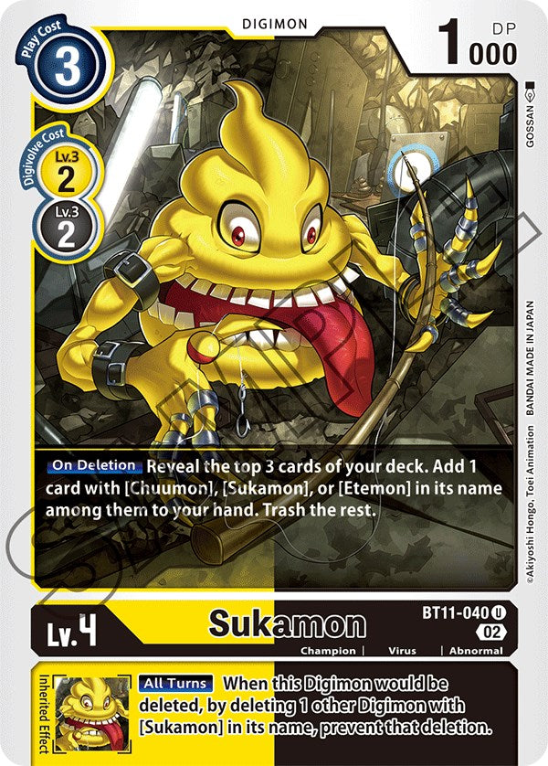 Sukamon [BT11-040] [Dimensional Phase] | Play N Trade Winnipeg