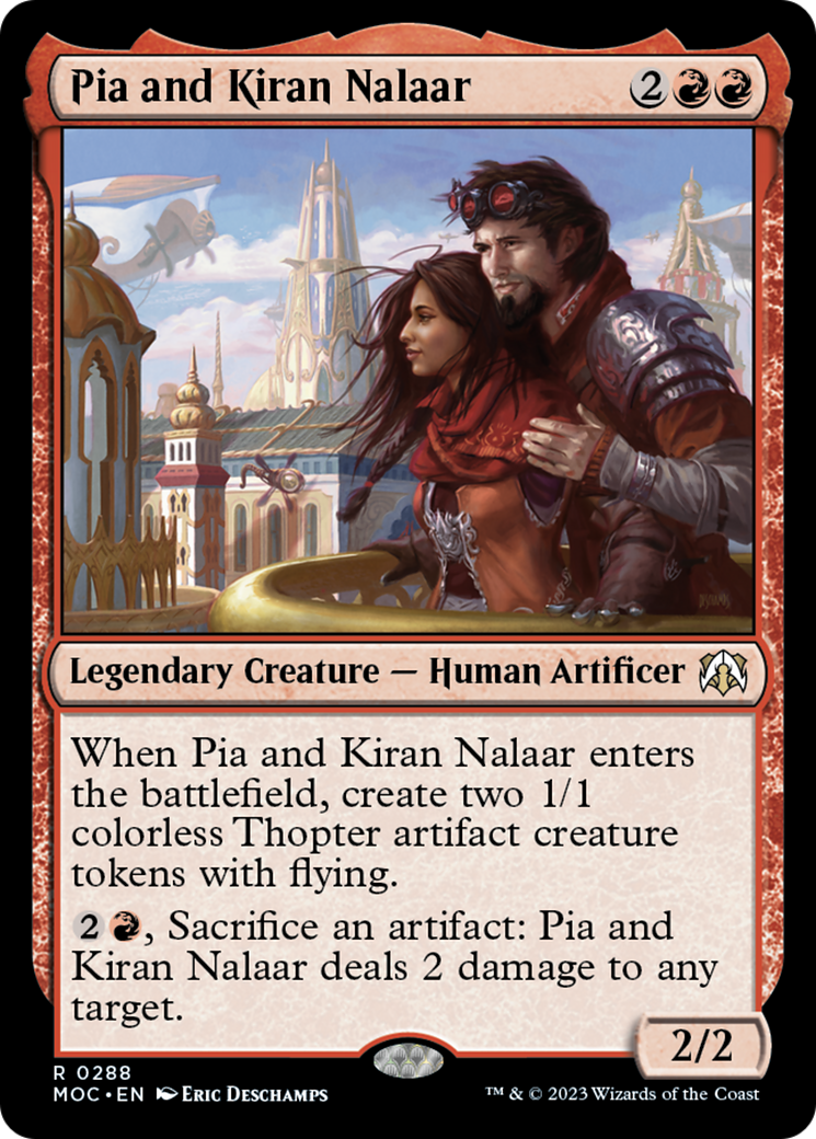 Pia and Kiran Nalaar [March of the Machine Commander] | Play N Trade Winnipeg