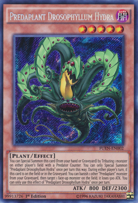 Predaplant Drosophyllum Hydra [FUEN-EN002] Secret Rare | Play N Trade Winnipeg