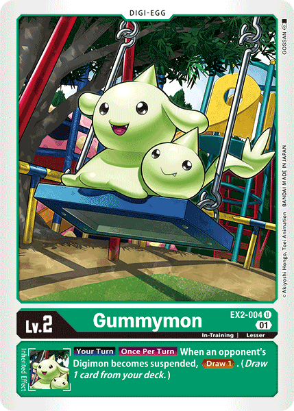 Gummymon [EX2-004] [Digital Hazard] | Play N Trade Winnipeg