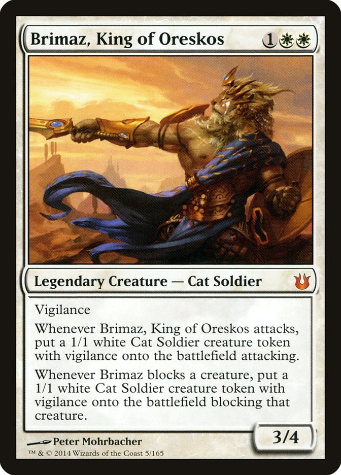 Brimaz, King of Oreskos [Born of the Gods] | Play N Trade Winnipeg