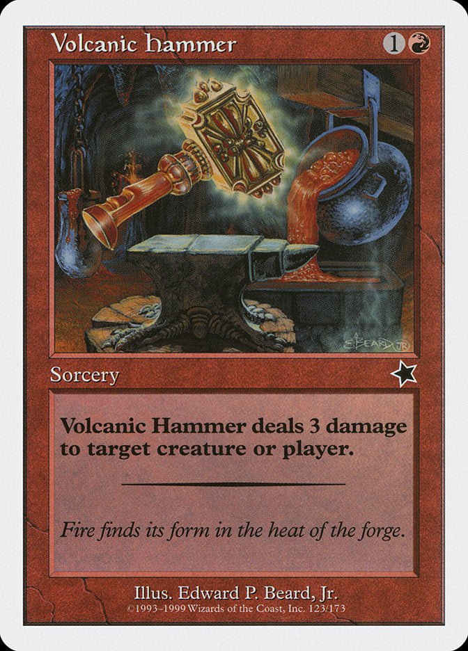 Volcanic Hammer [Starter 1999] | Play N Trade Winnipeg