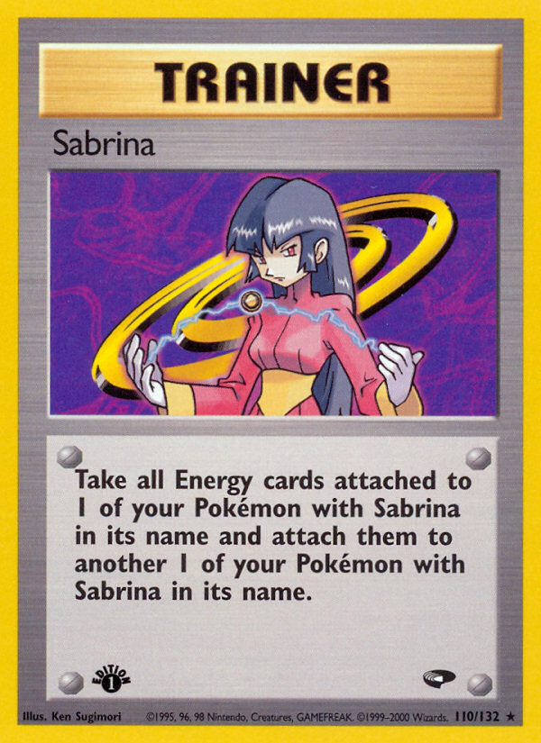 Sabrina (110/132) [Gym Challenge 1st Edition] | Play N Trade Winnipeg