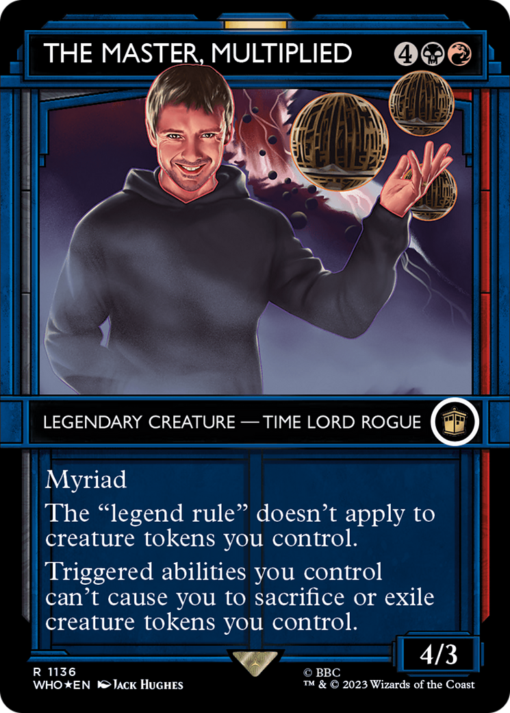 The Master, Multiplied (Showcase) (Surge Foil) [Doctor Who] | Play N Trade Winnipeg