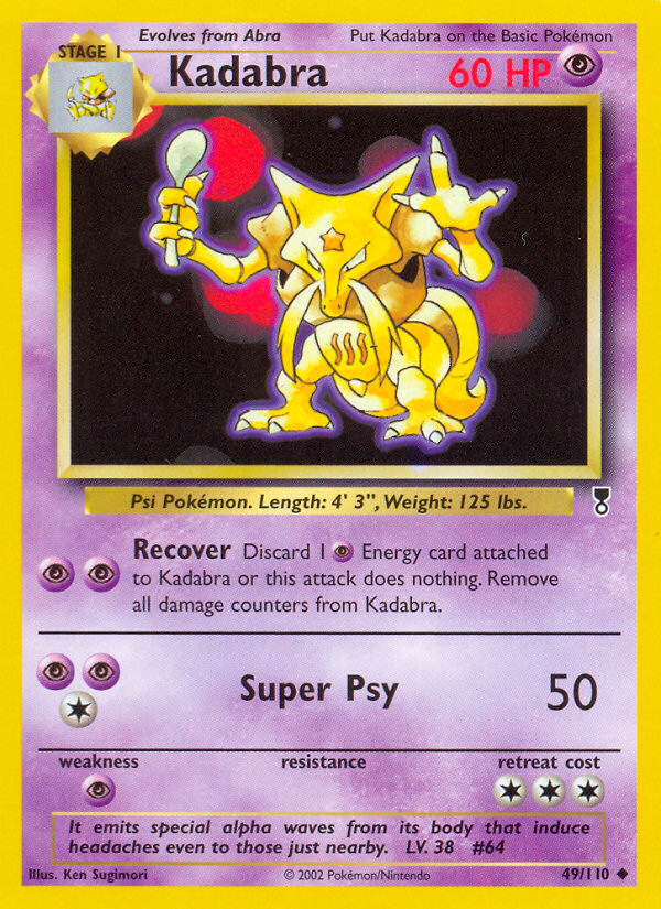 Kadabra (49/110) [Legendary Collection] | Play N Trade Winnipeg