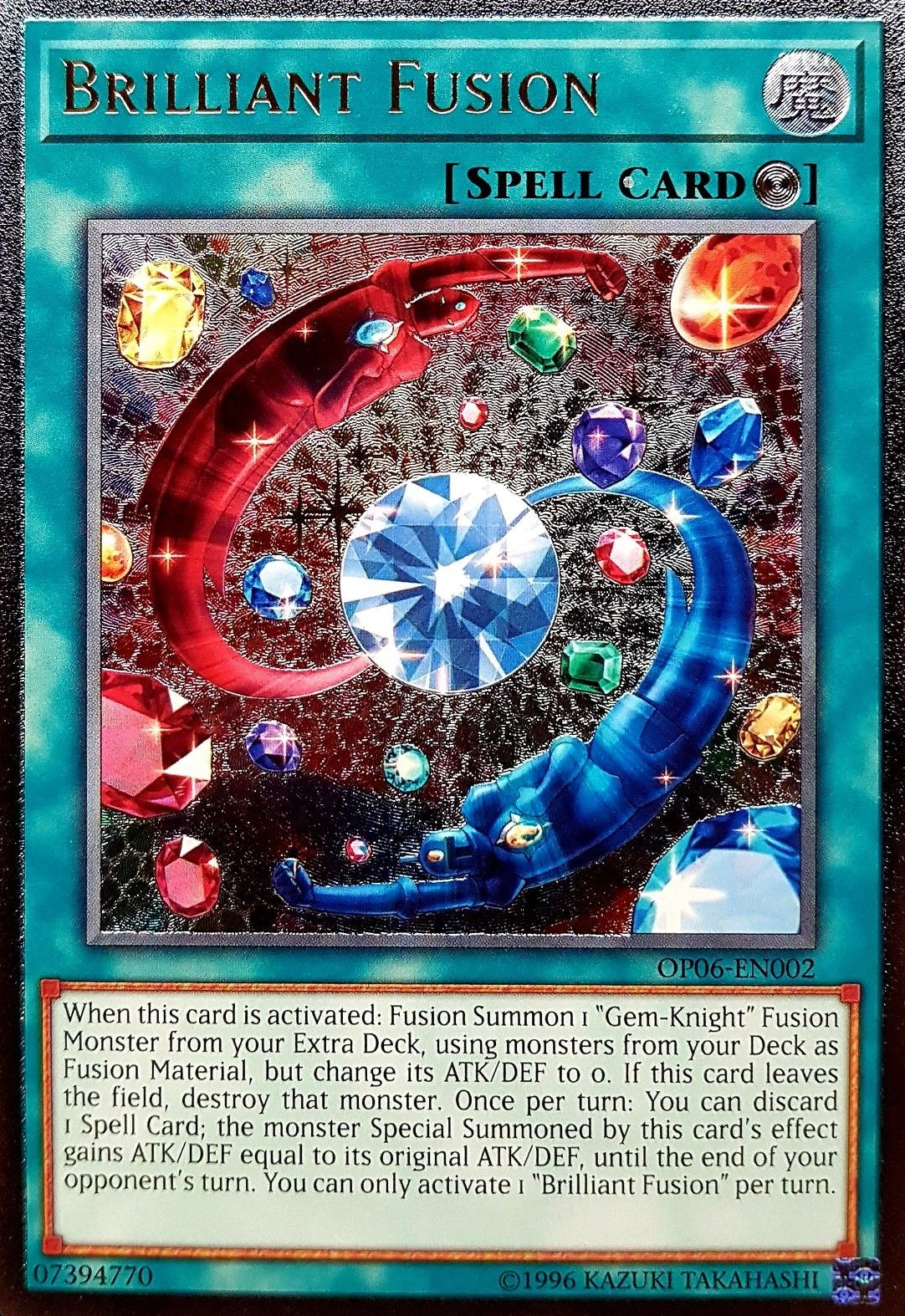 Brilliant Fusion [OP06-EN002] Ultimate Rare | Play N Trade Winnipeg