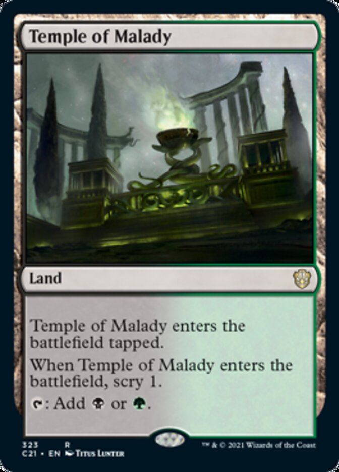 Temple of Malady [Commander 2021] | Play N Trade Winnipeg