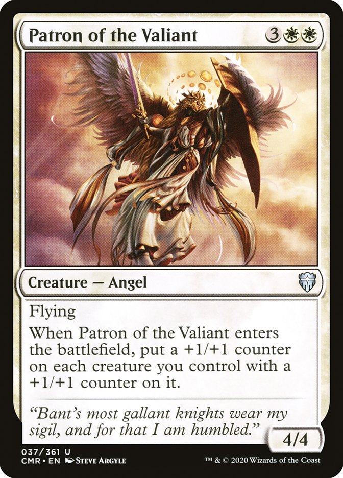 Patron of the Valiant [Commander Legends] | Play N Trade Winnipeg