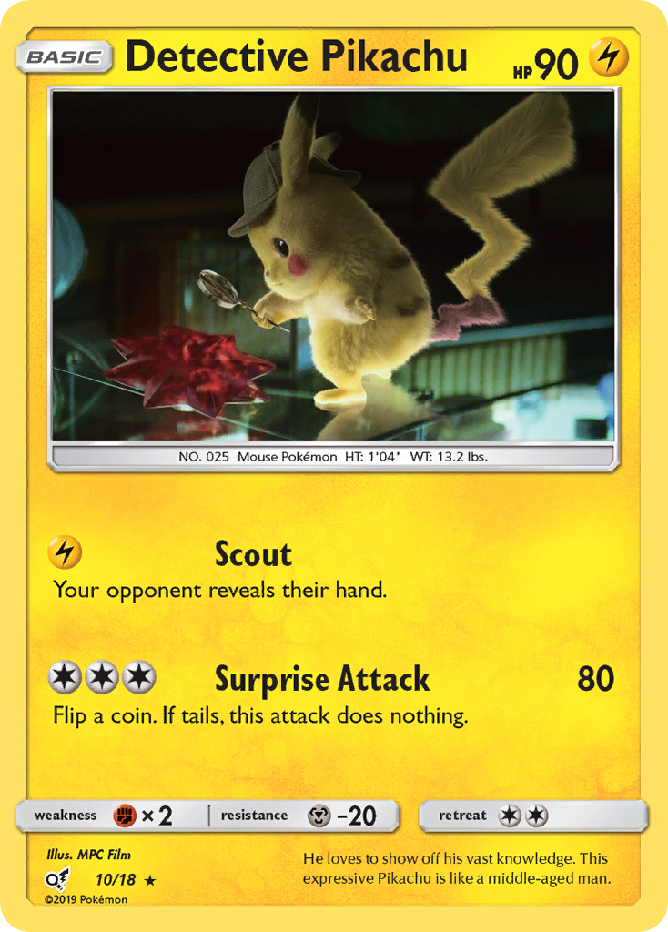 Detective Pikachu (10/18) [Sun & Moon: Detective Pikachu] | Play N Trade Winnipeg