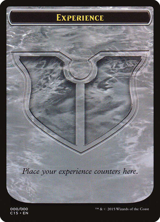 Experience // Experience Double-Sided Token [Commander 2015 Tokens] | Play N Trade Winnipeg