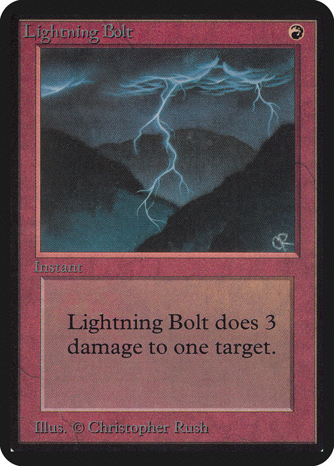 Lightning Bolt [Limited Edition Alpha] | Play N Trade Winnipeg