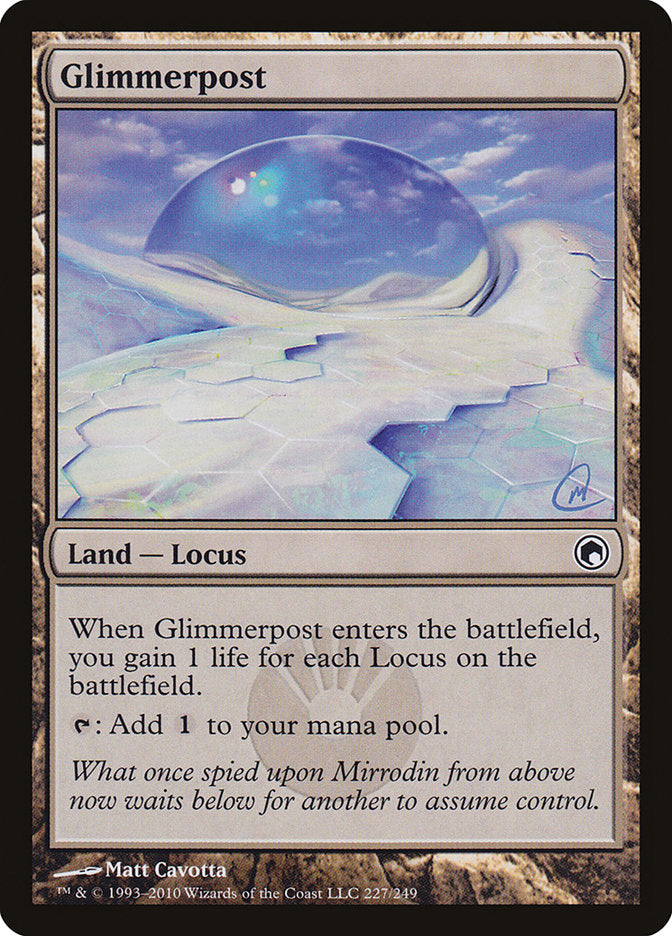 Glimmerpost [Scars of Mirrodin] | Play N Trade Winnipeg